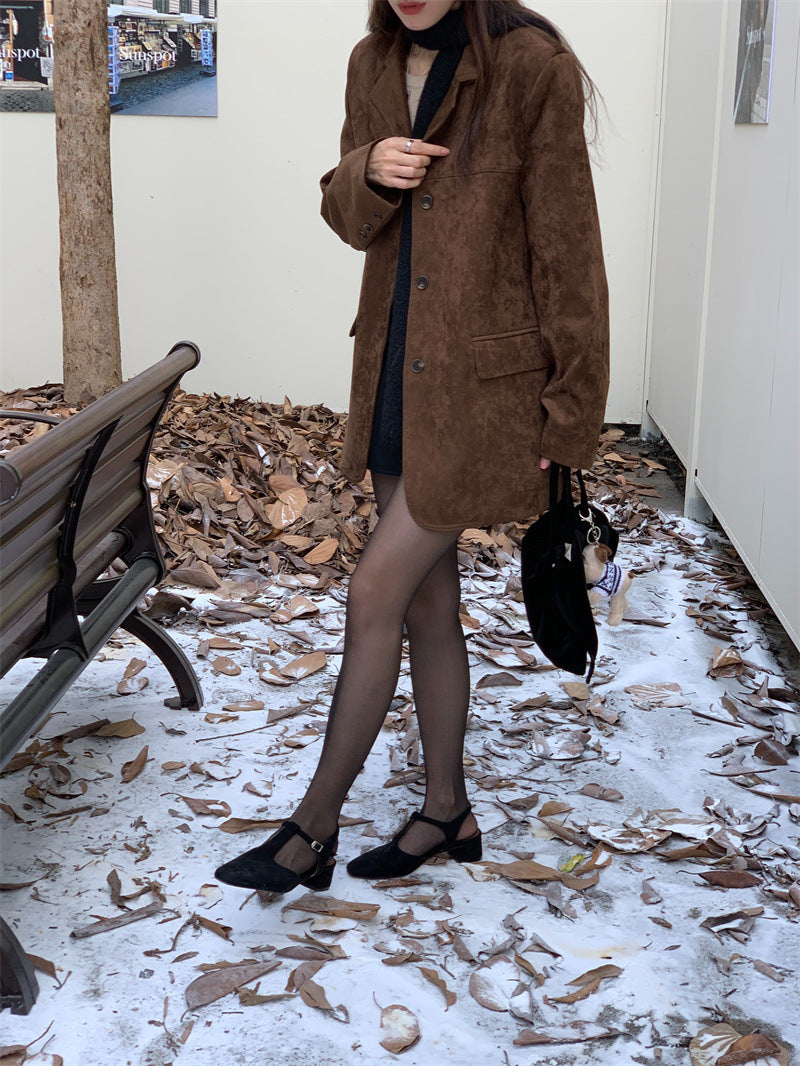 Suede Jacket 1-1124-09