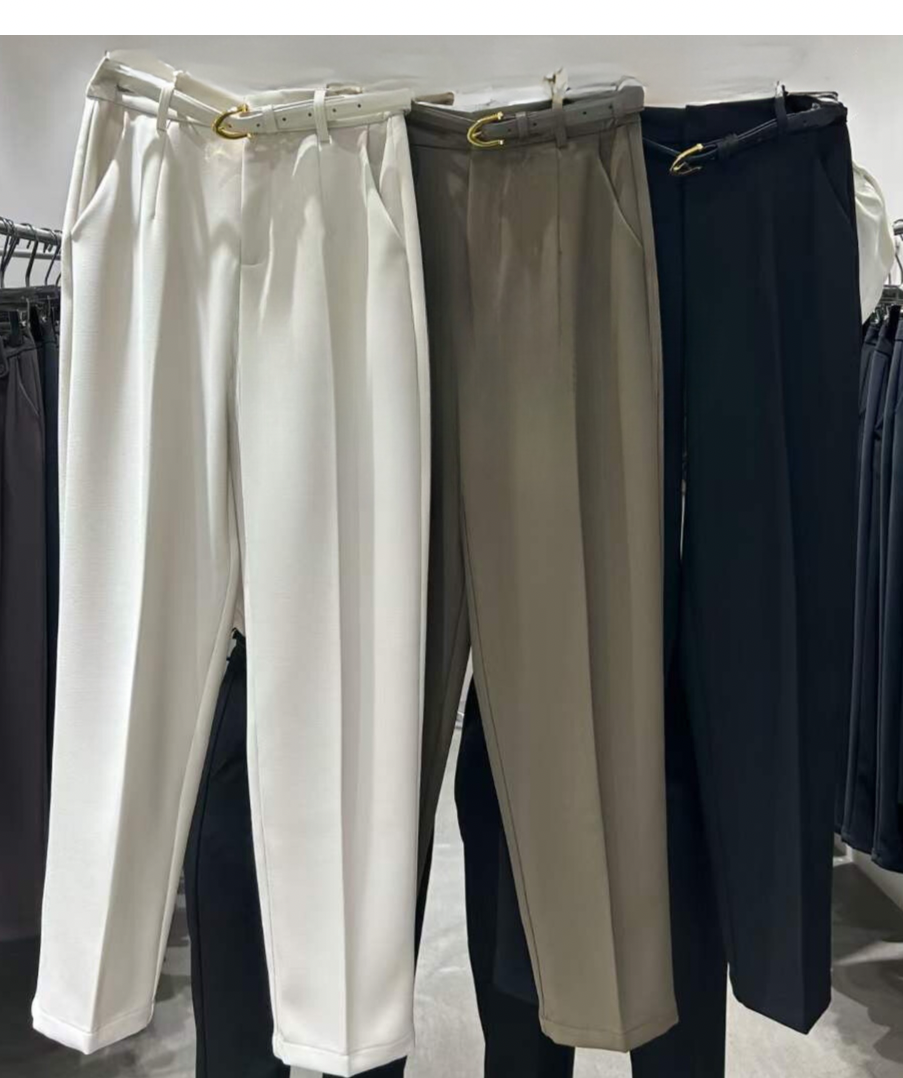 High-waist Trousers