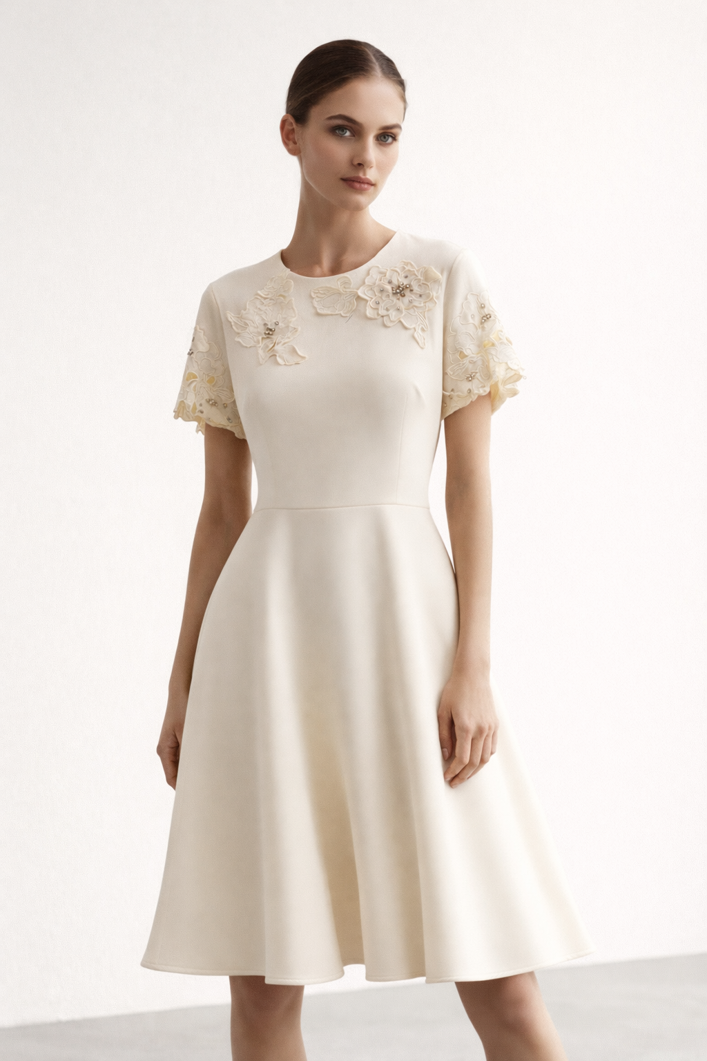 Beige Dress