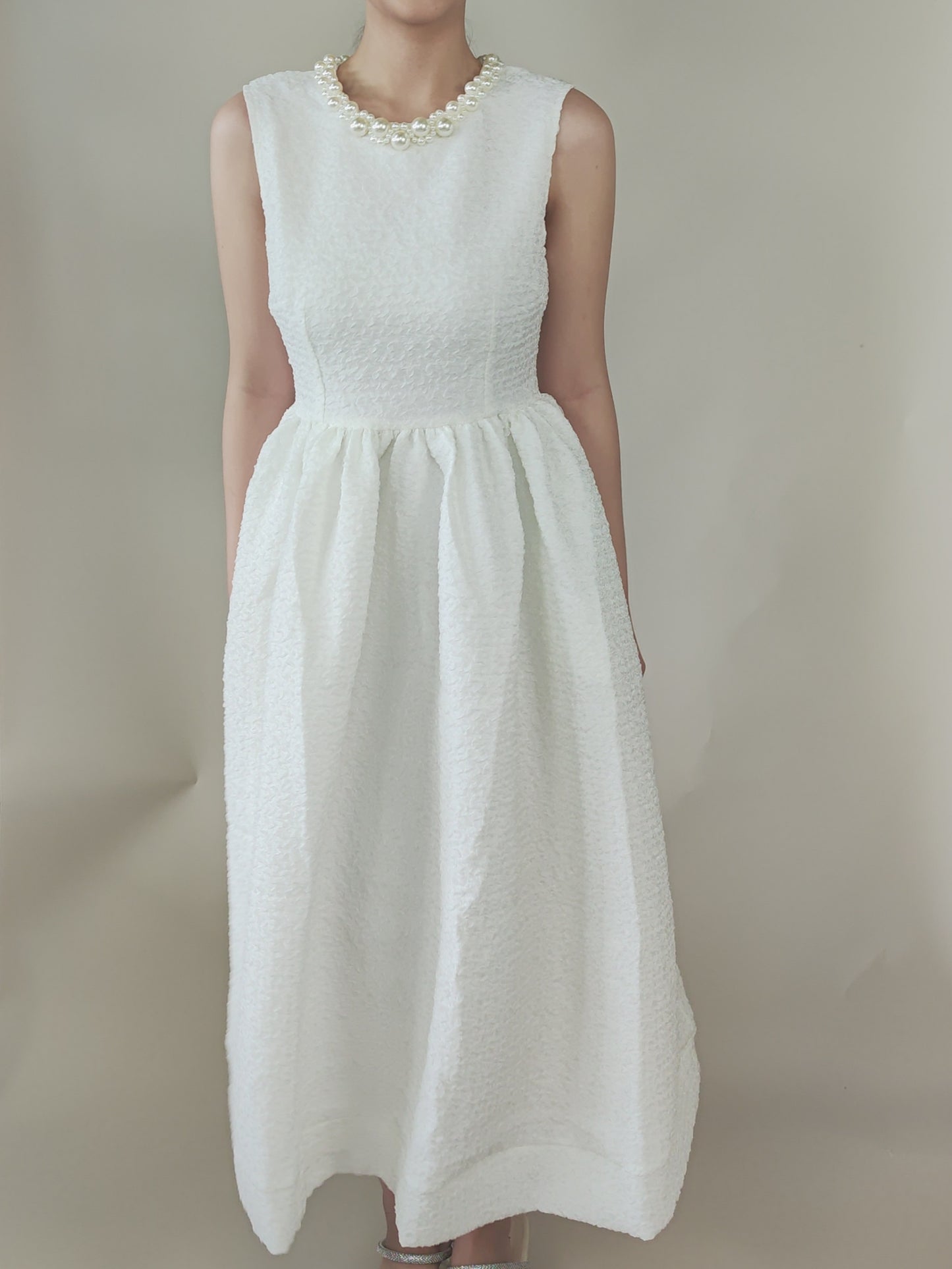 Pearl White Dress
