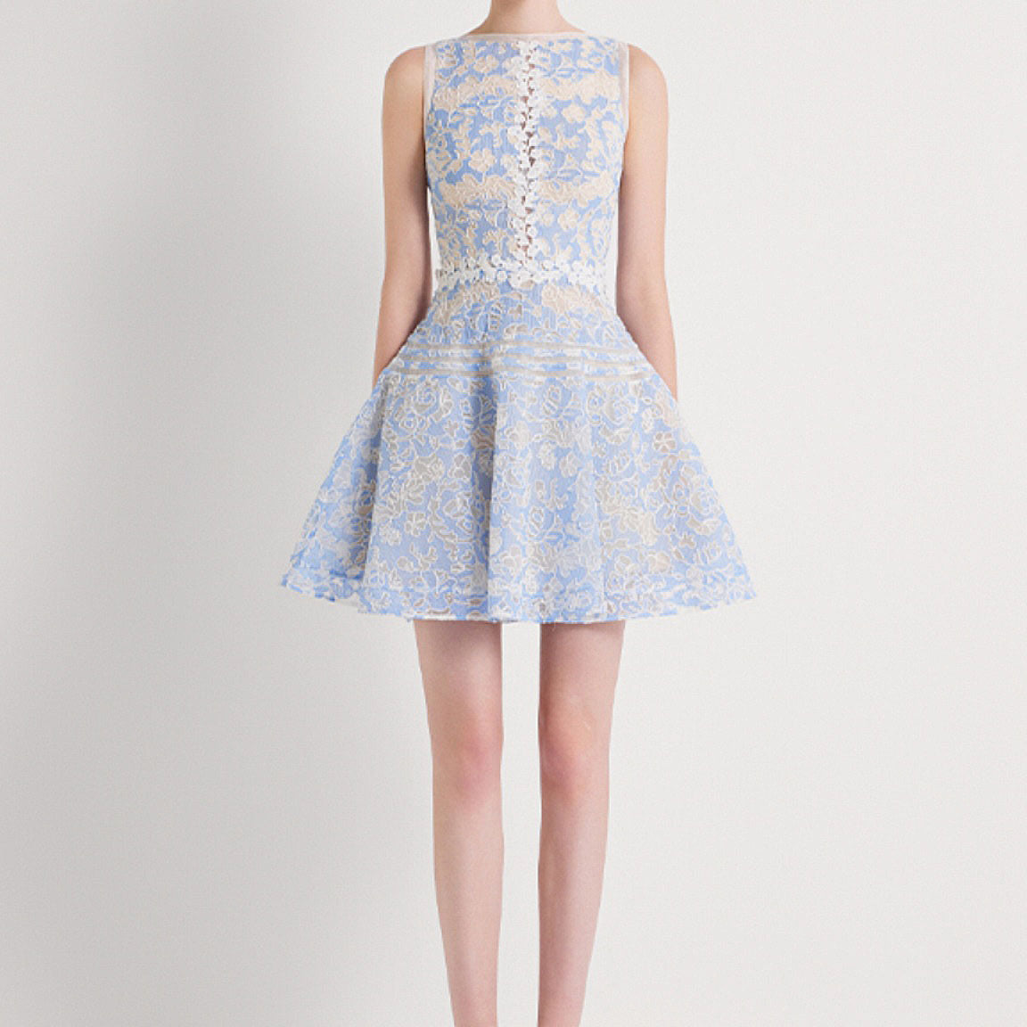Light Blue Lace Dress