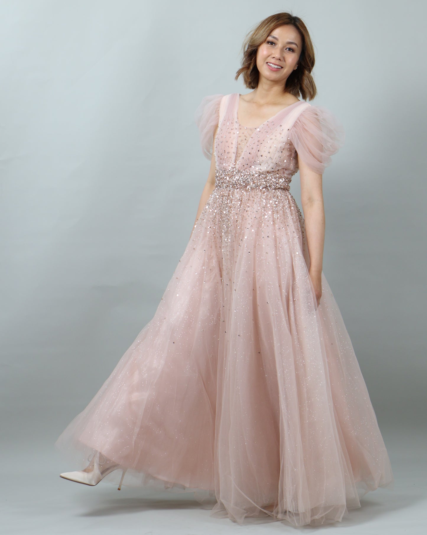 Enchanted Powder Pink Gown