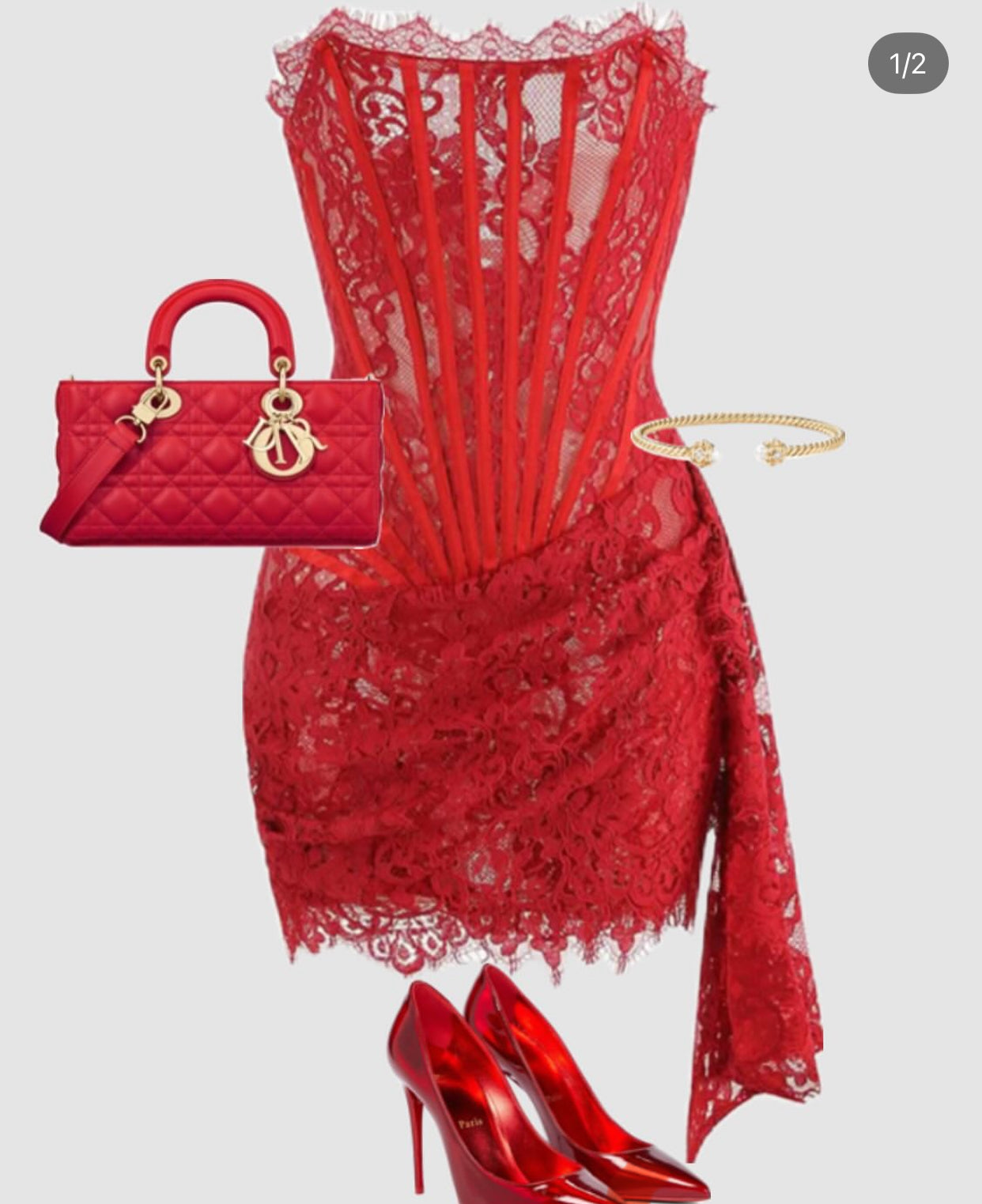 Red Tube Dress