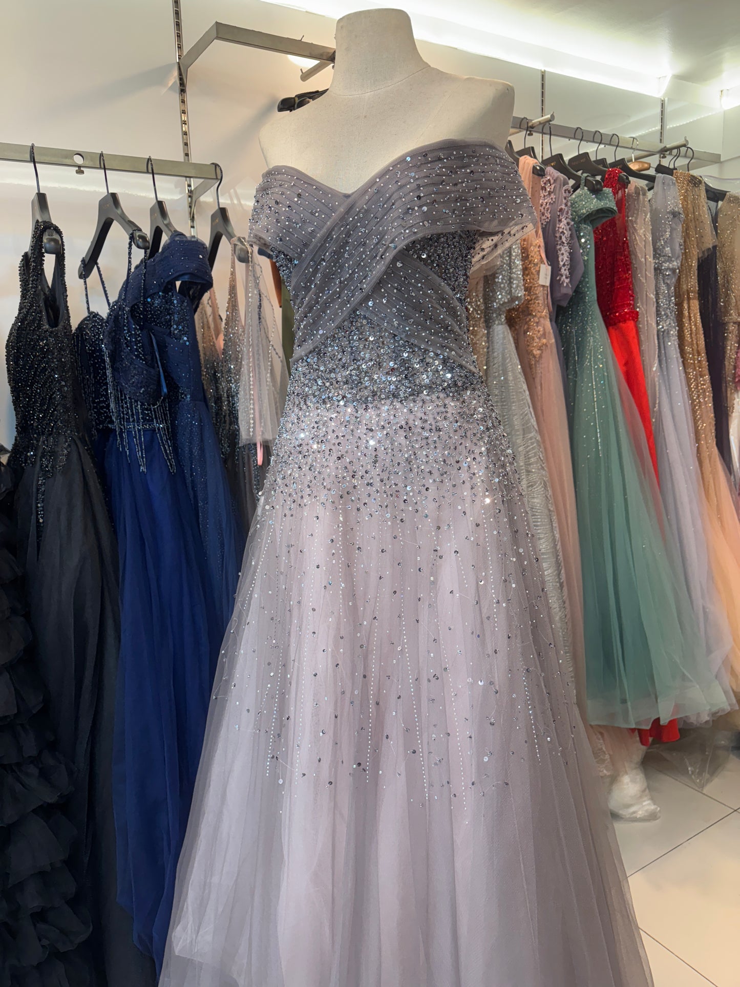 Two tone Gown