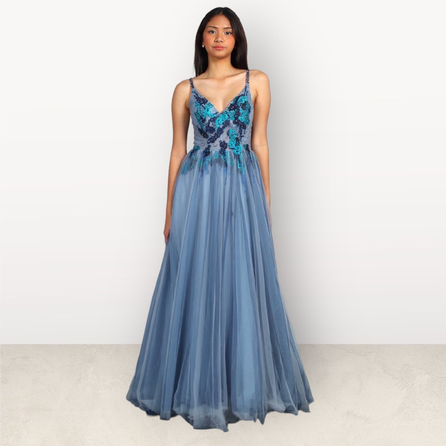 Enchanted blue gown
