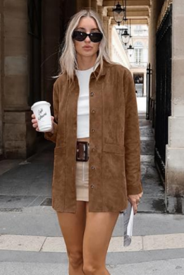Suede Jacket 1-1124-10