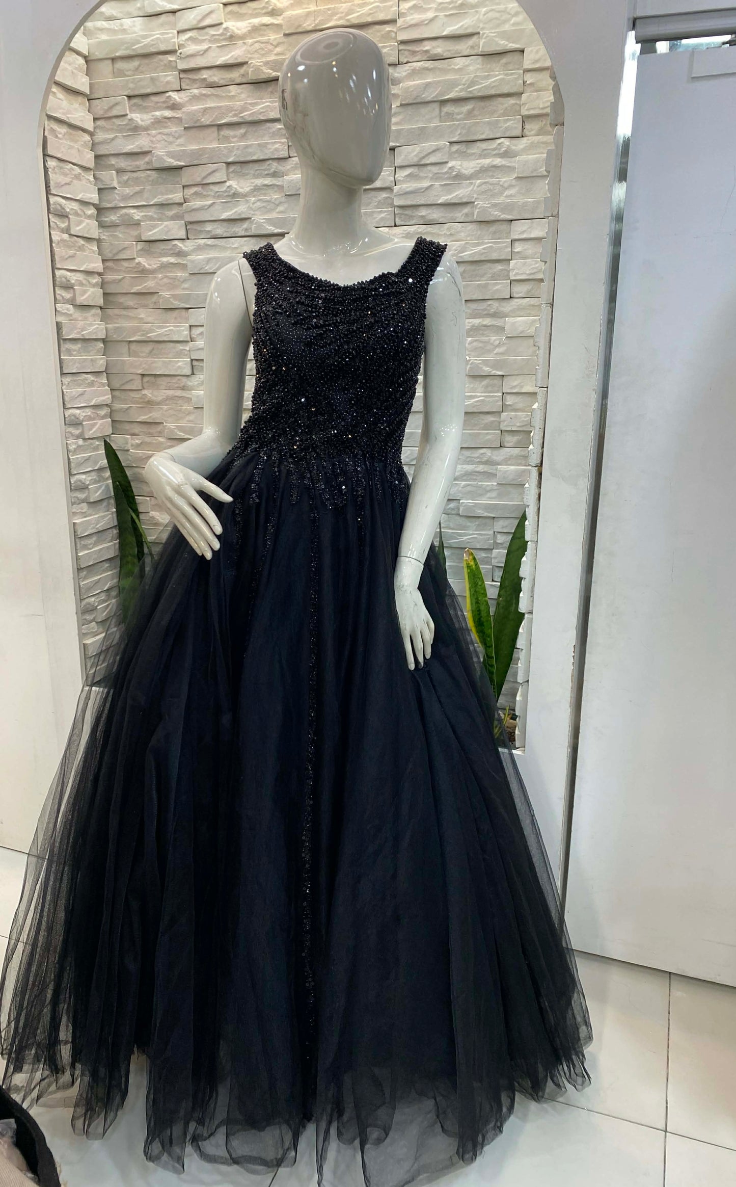 Black Ball Gown