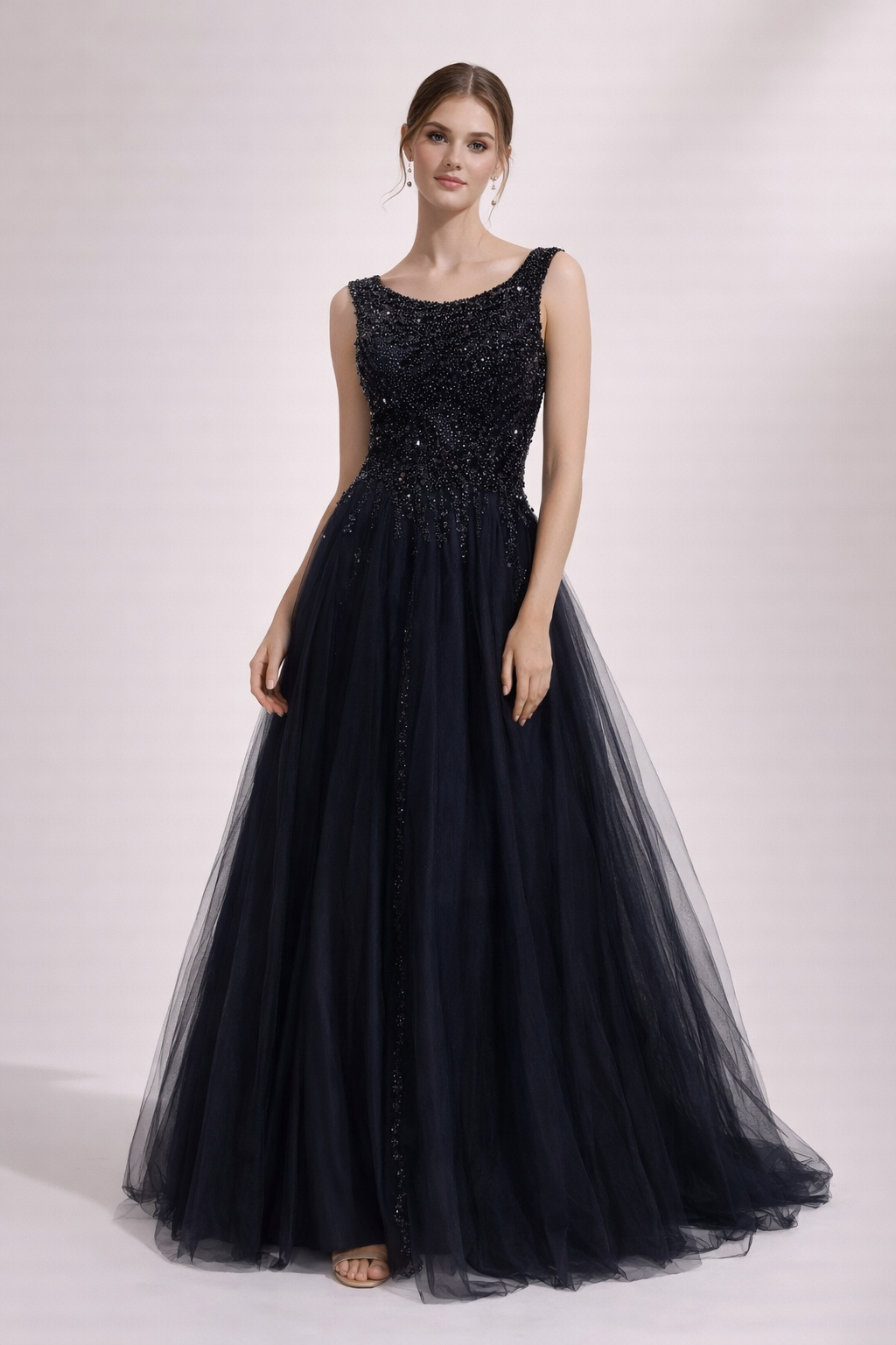 Black Ball Gown