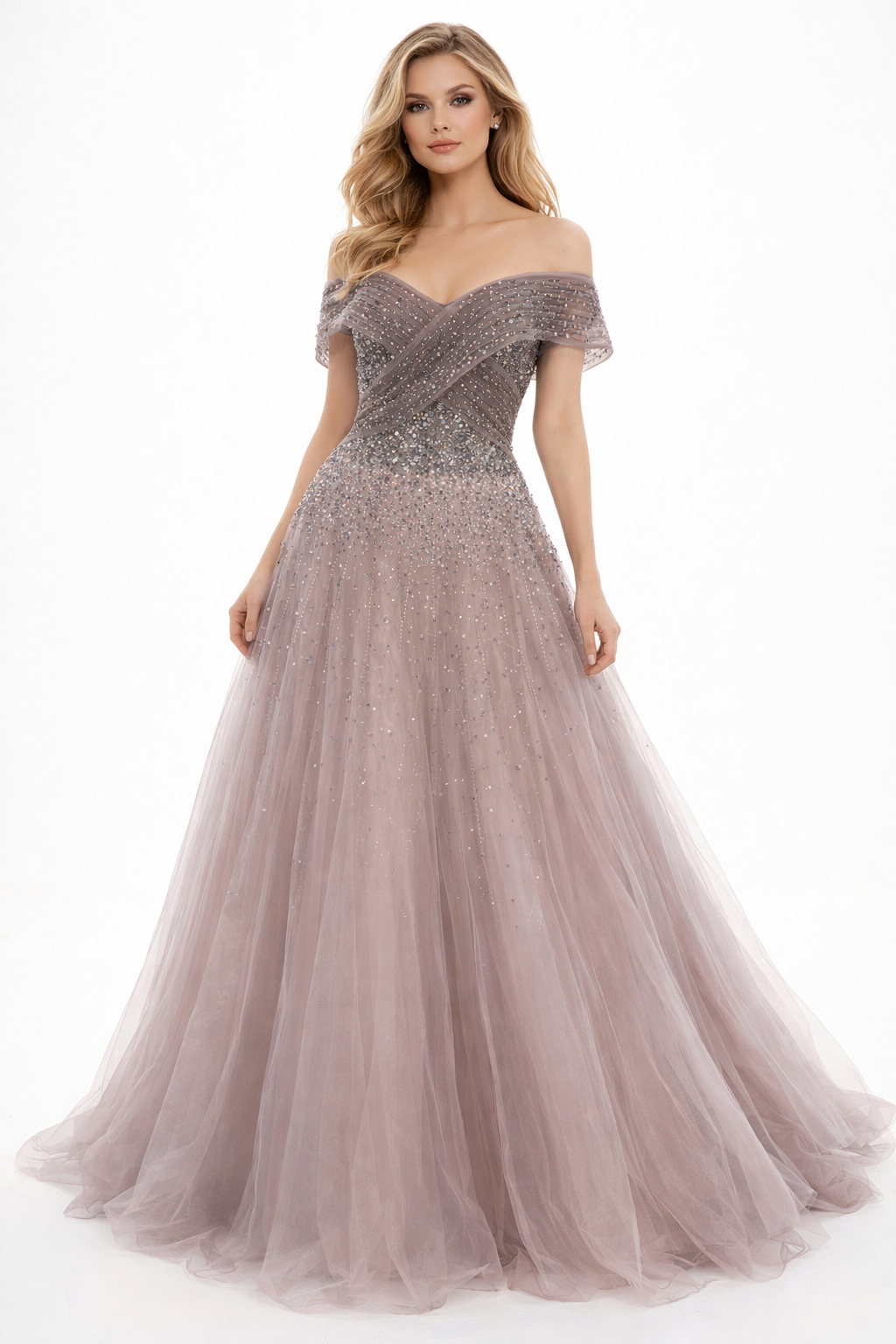 Two tone Gown