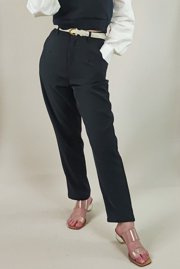 High-waist Trousers