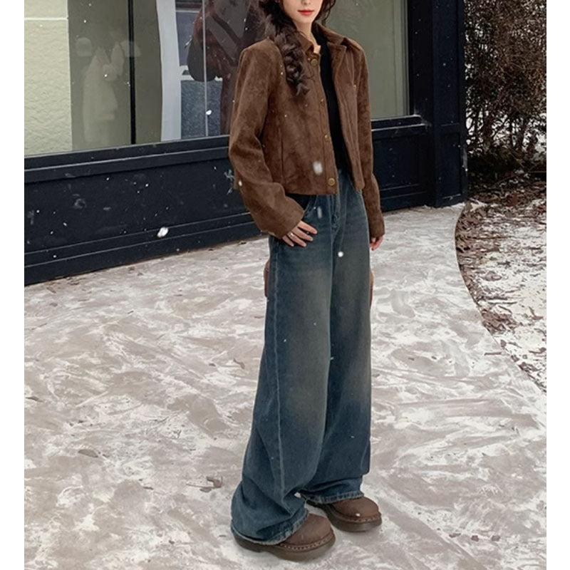 Suede Jacket 1-1124-08