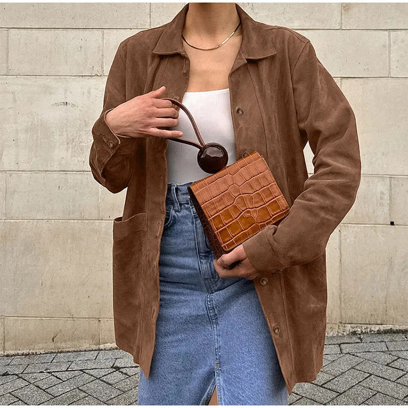 Suede Jacket 1-1124-10