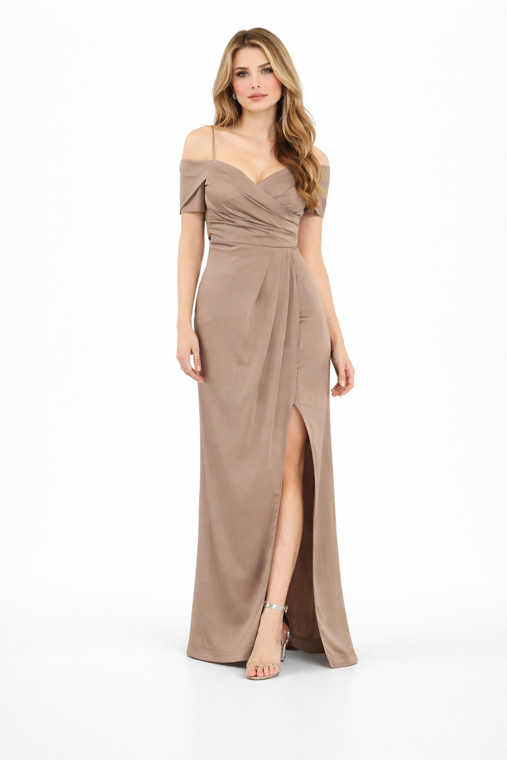 Off shoulder Gown