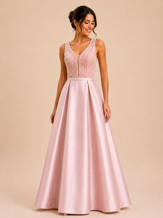Pearl Detail Gown