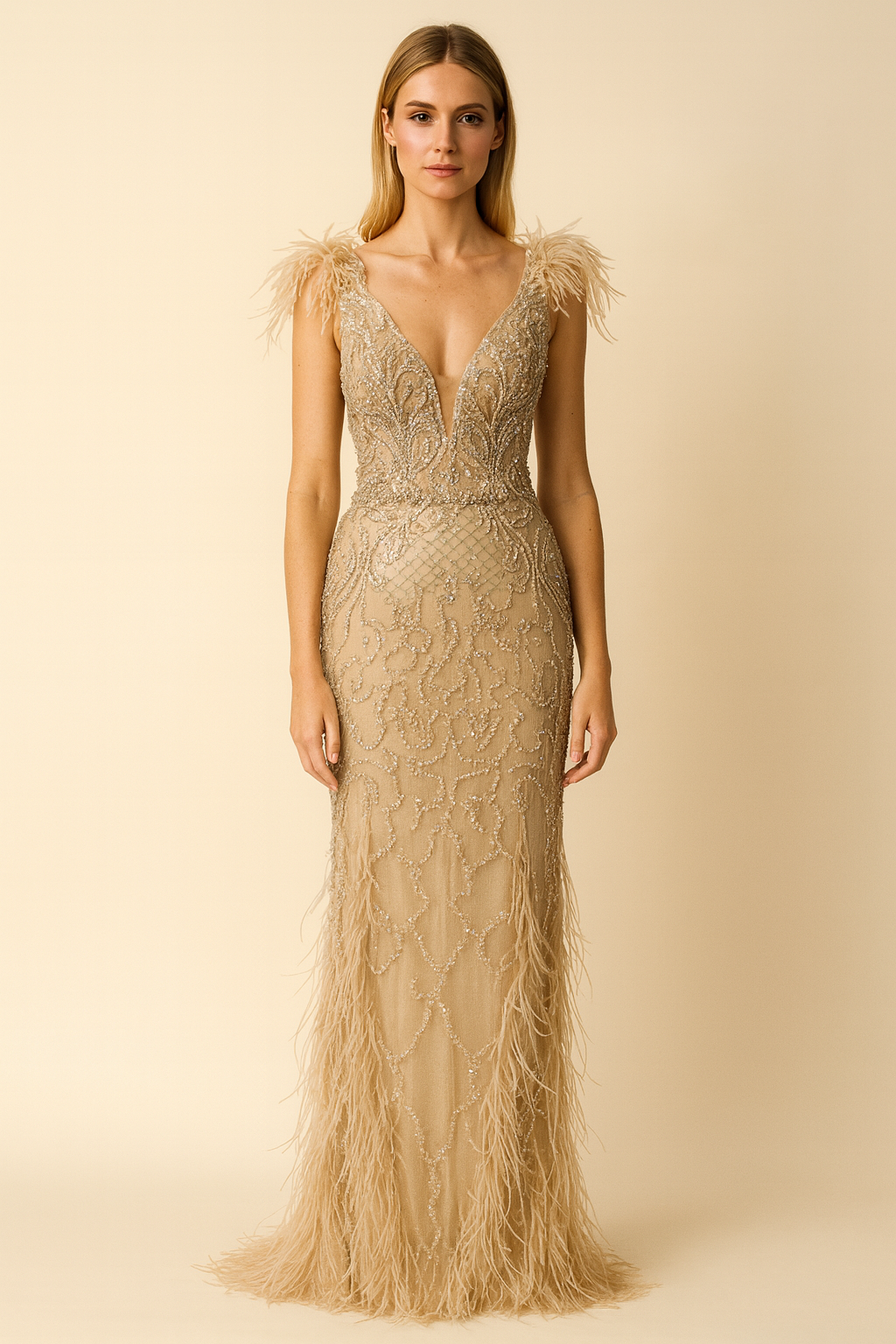 Gold gown