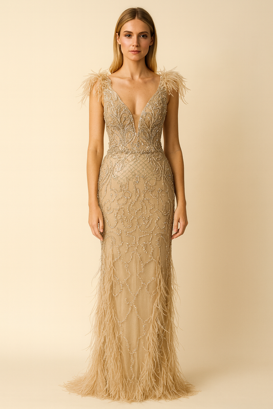 Gold gown