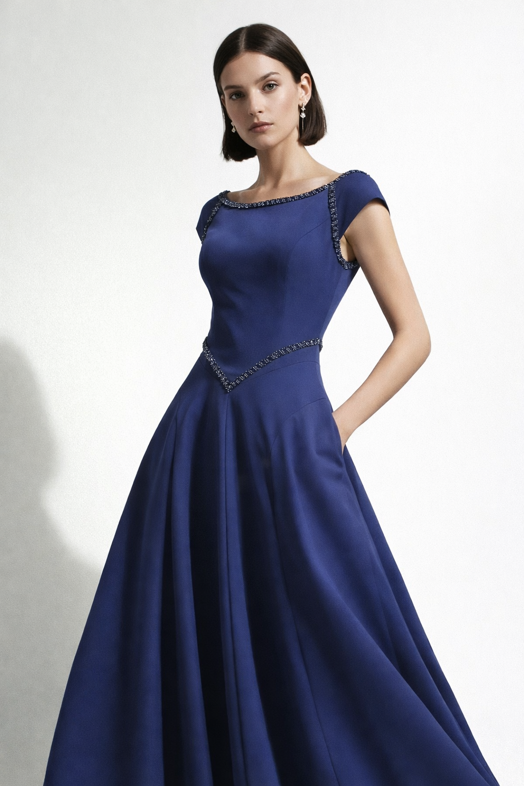 Princess cut gown