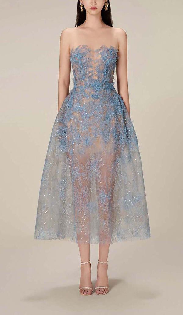Lace Dress Green