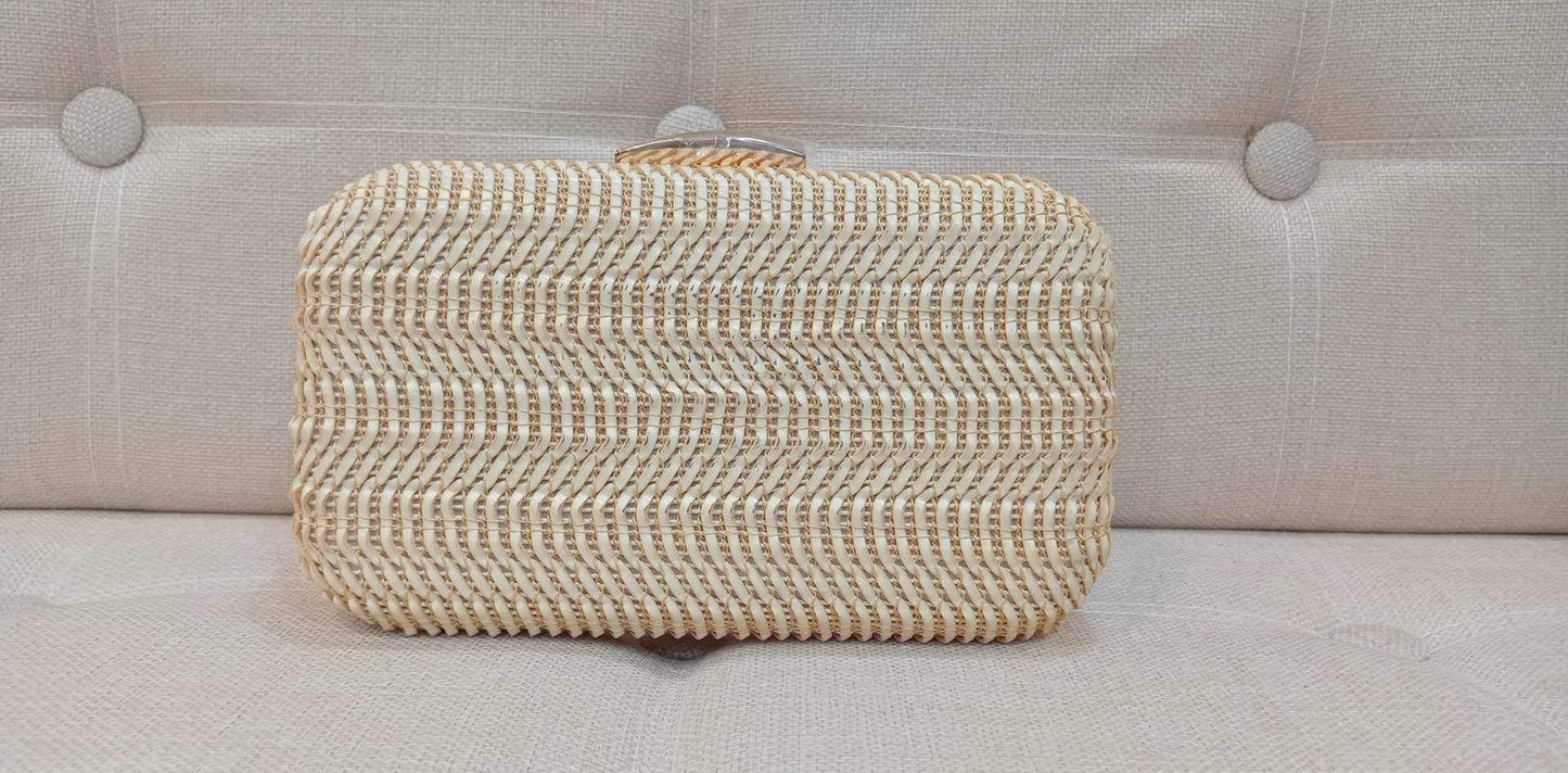 Textured Clutch Bag