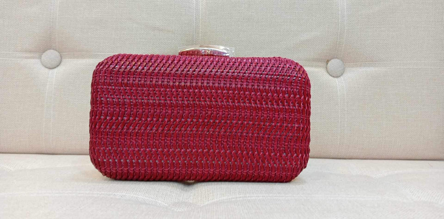 Textured Clutch Bag