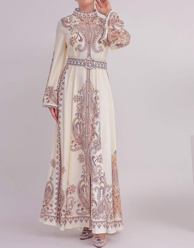 Floral Maxi Dress 1-0424-63