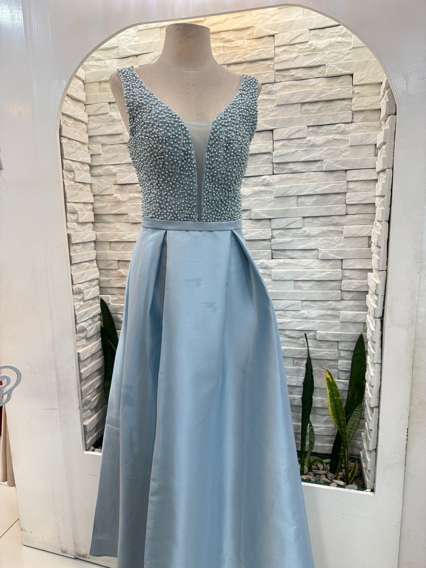 Pearl Detail Gown
