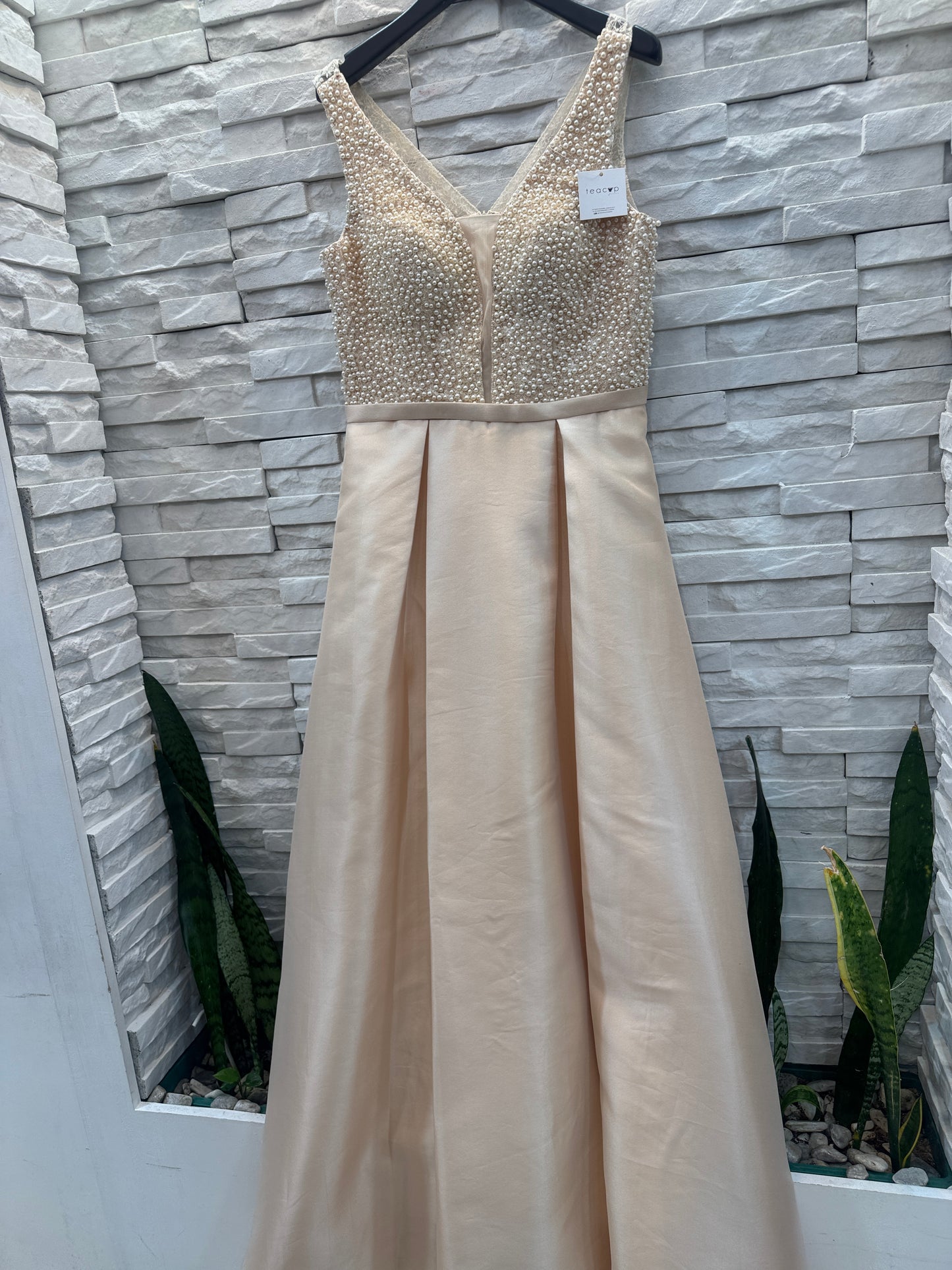 Pearl Detail Gown