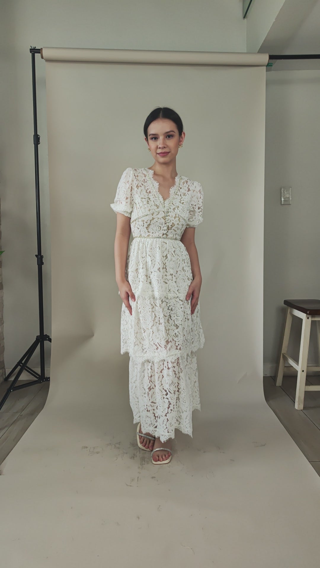 White Lace Dress