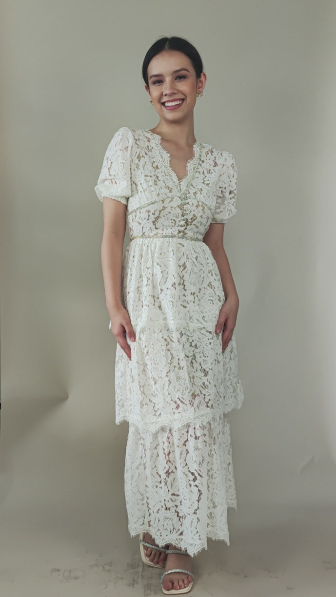 White Lace Dress