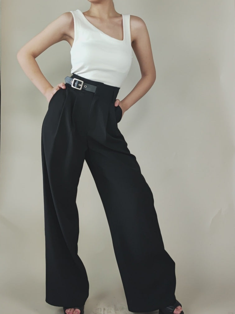 Pants with Belt