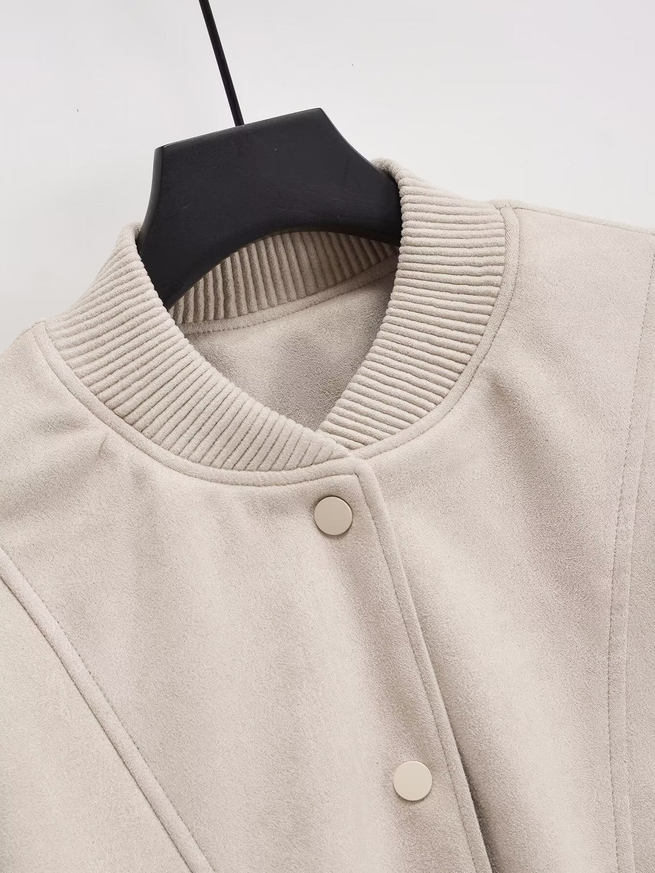 Faux Suede Jacket 1-1124-02