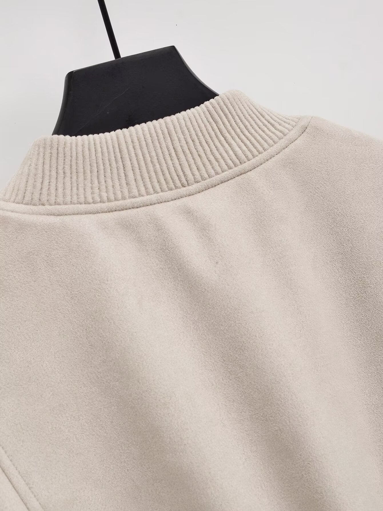 Faux Suede Jacket 1-1124-02