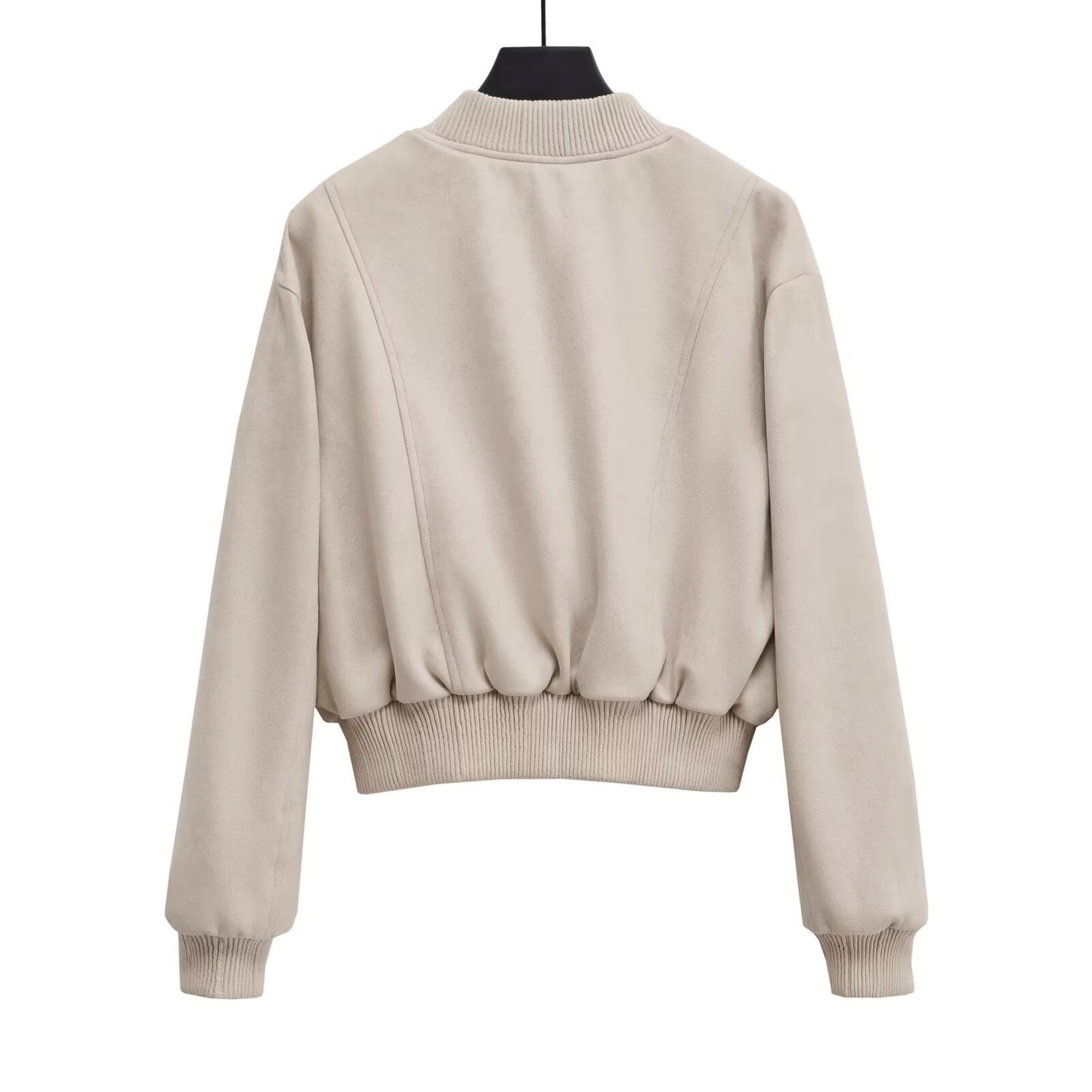 Faux Suede Jacket 1-1124-02