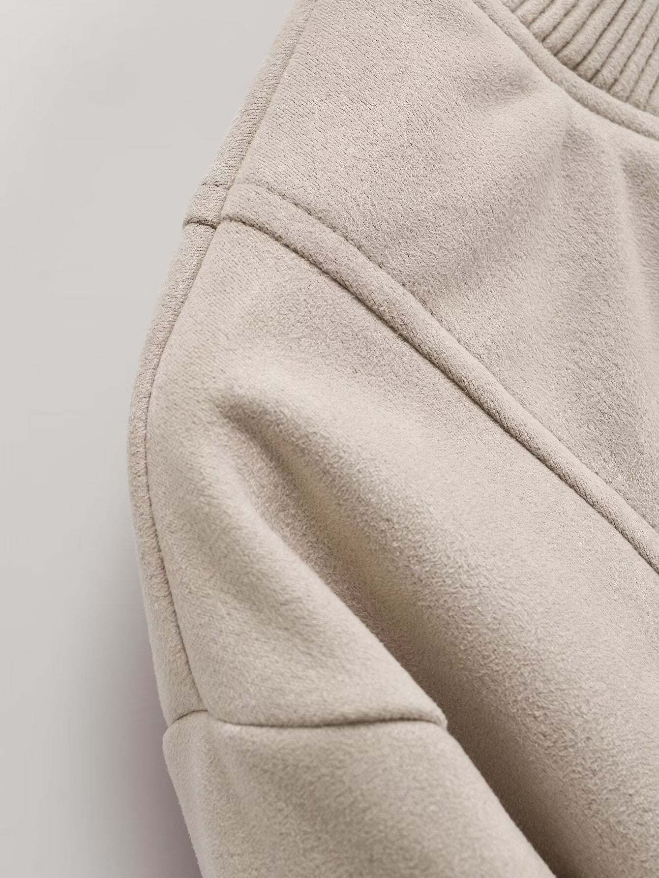 Faux Suede Jacket 1-1124-02