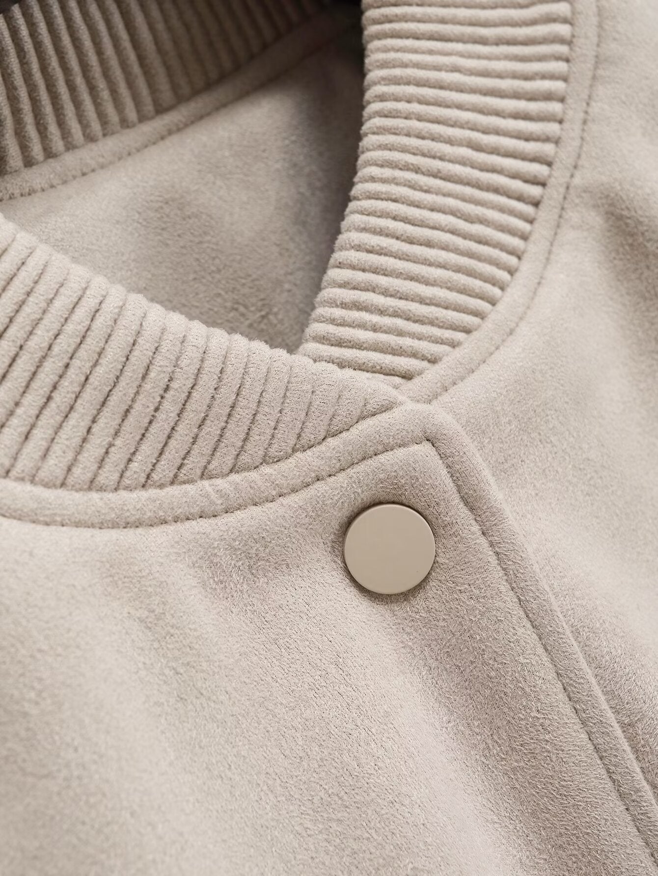Faux Suede Jacket 1-1124-02