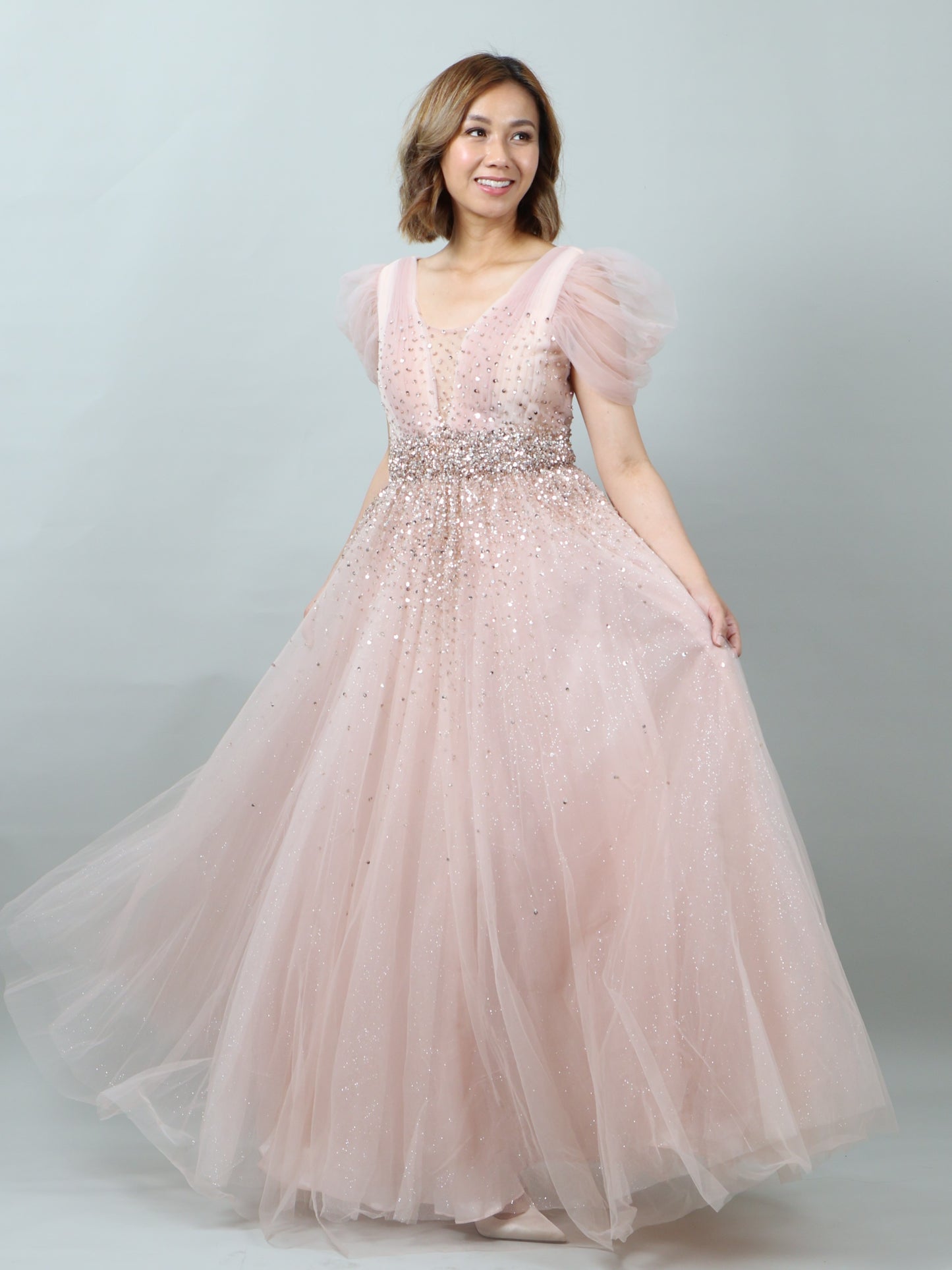 Enchanted Powder Pink Gown