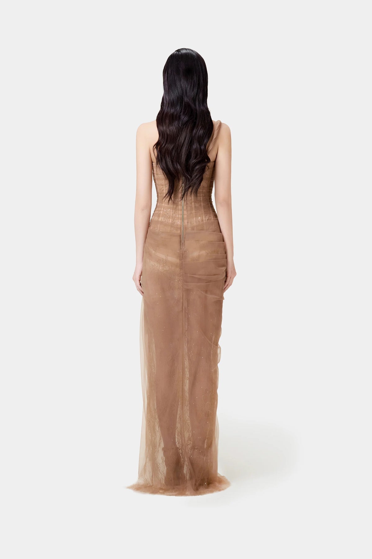 Coffee Tube Long Dress