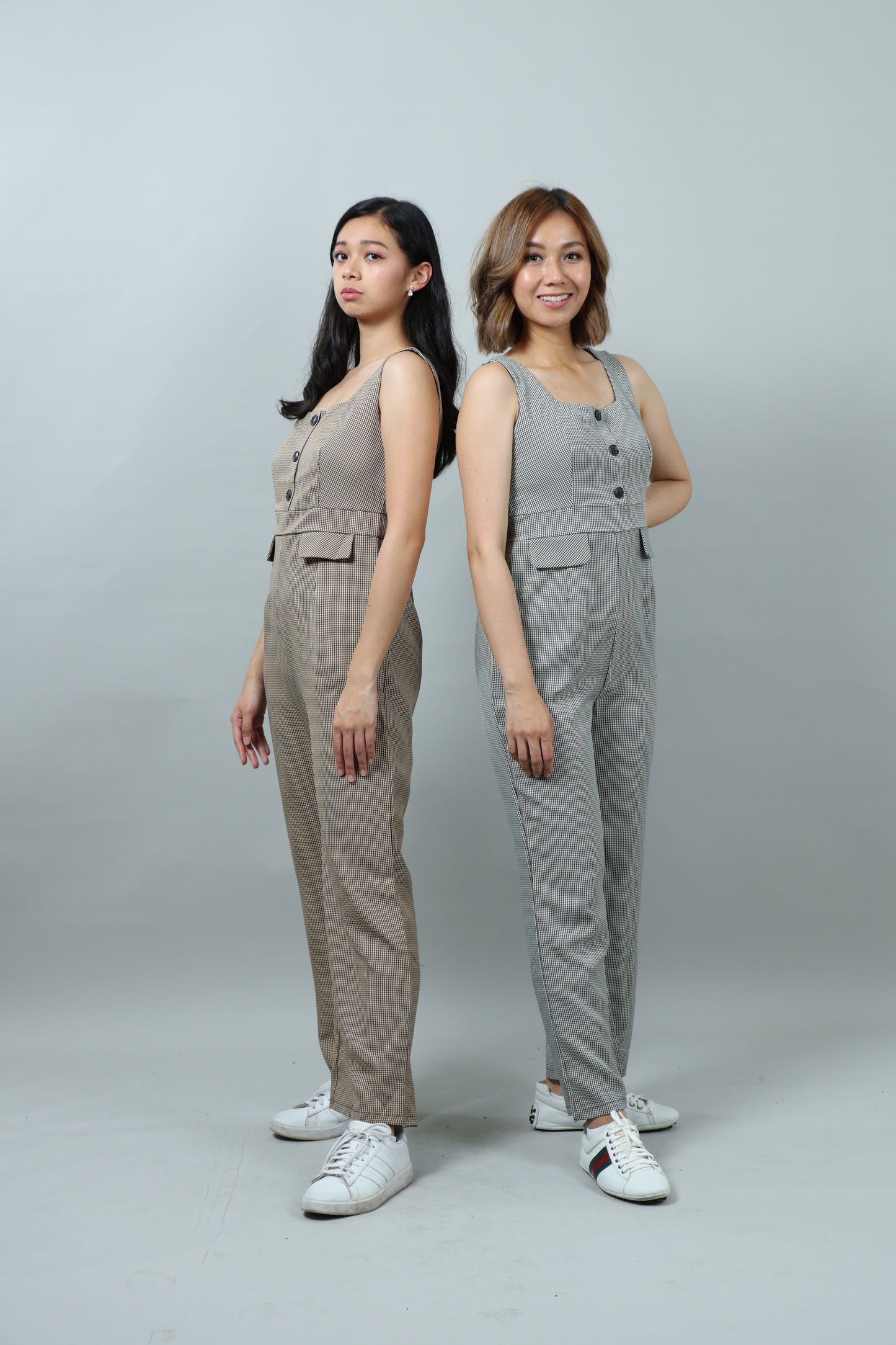 Checkered Jumpsuit