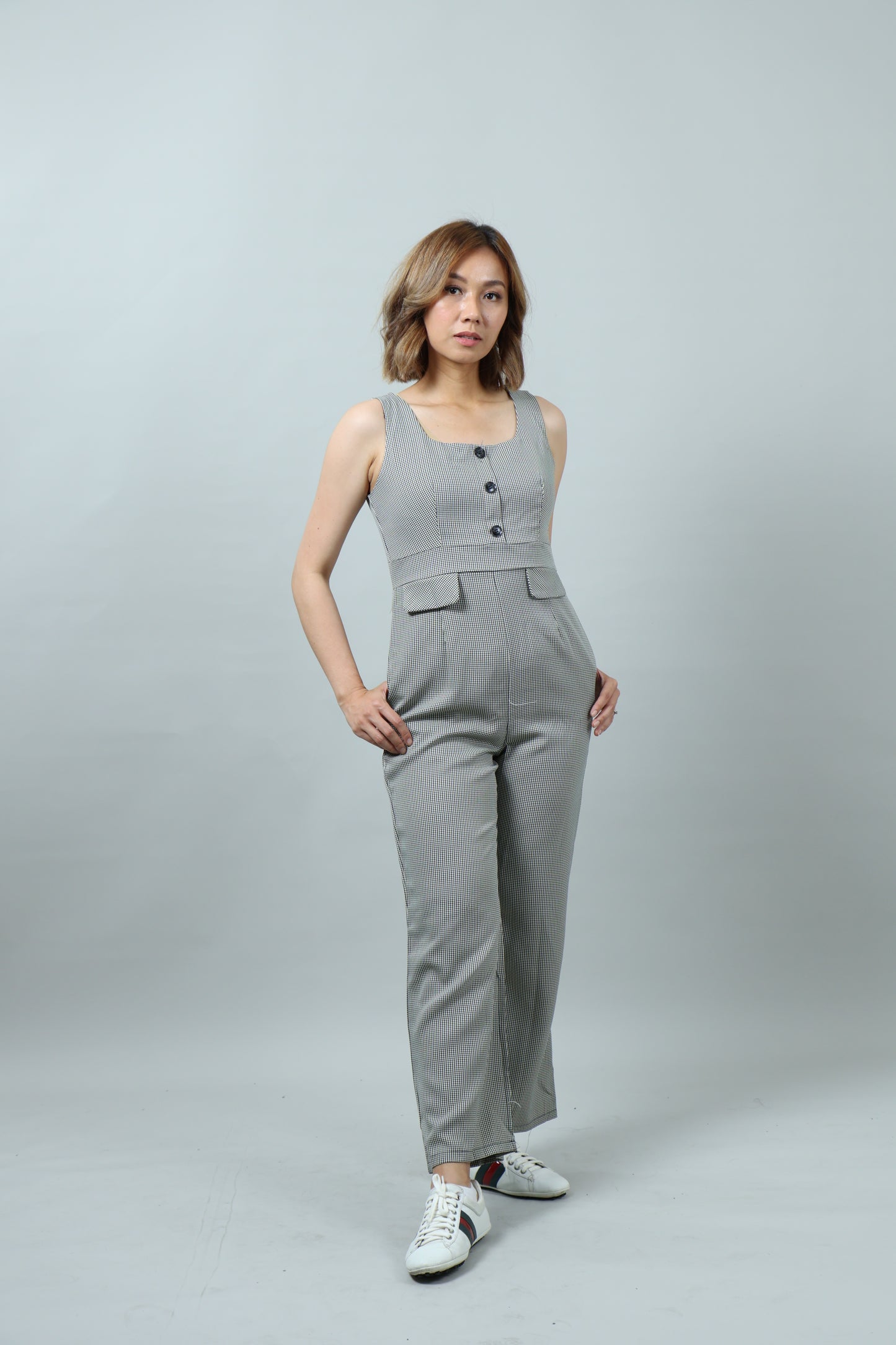 Checkered Jumpsuit