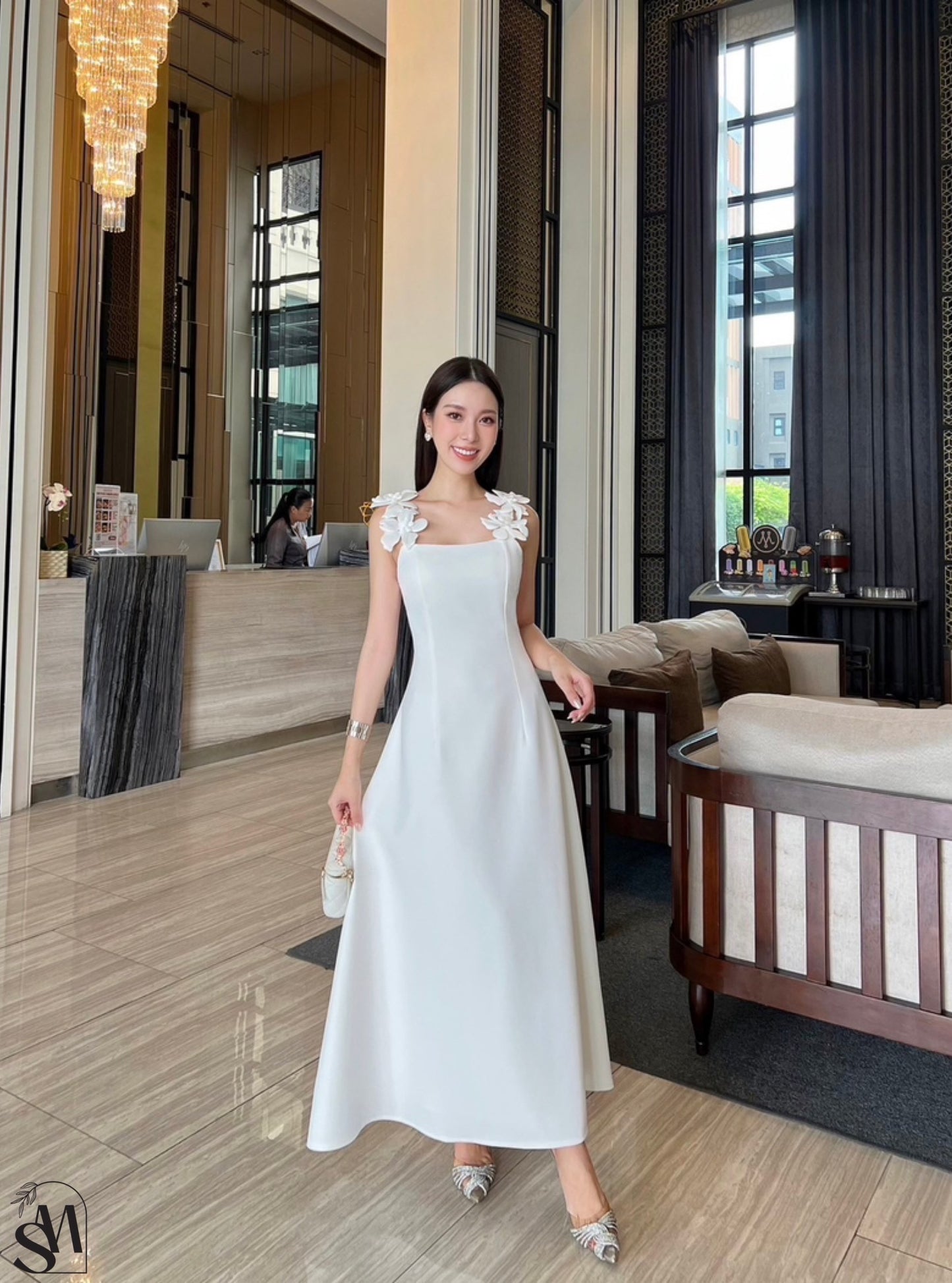 White dress