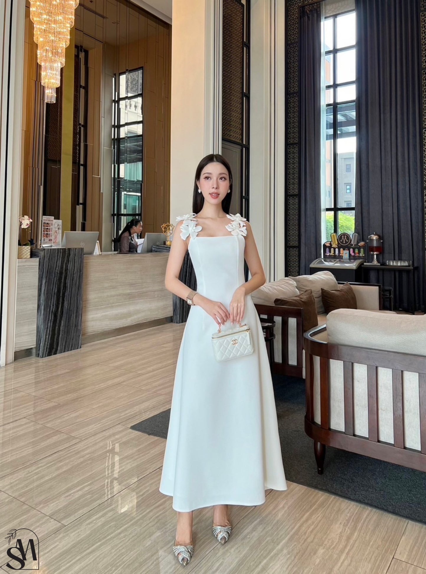 White dress