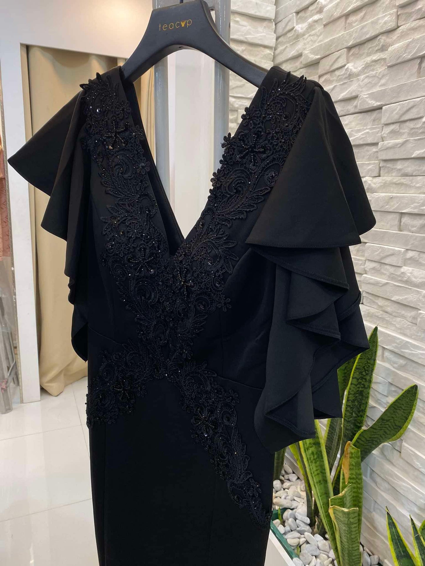 Black gown
