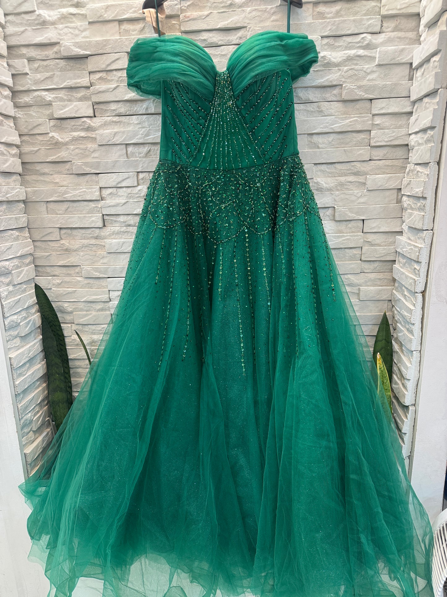 Emerald green