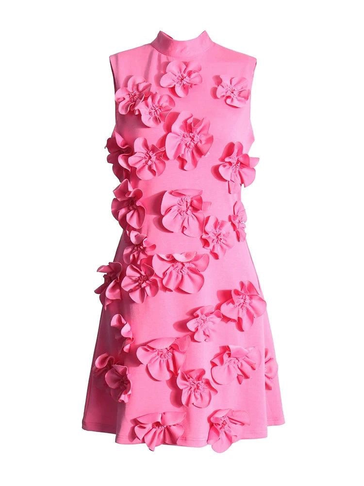Pink Rose Dress