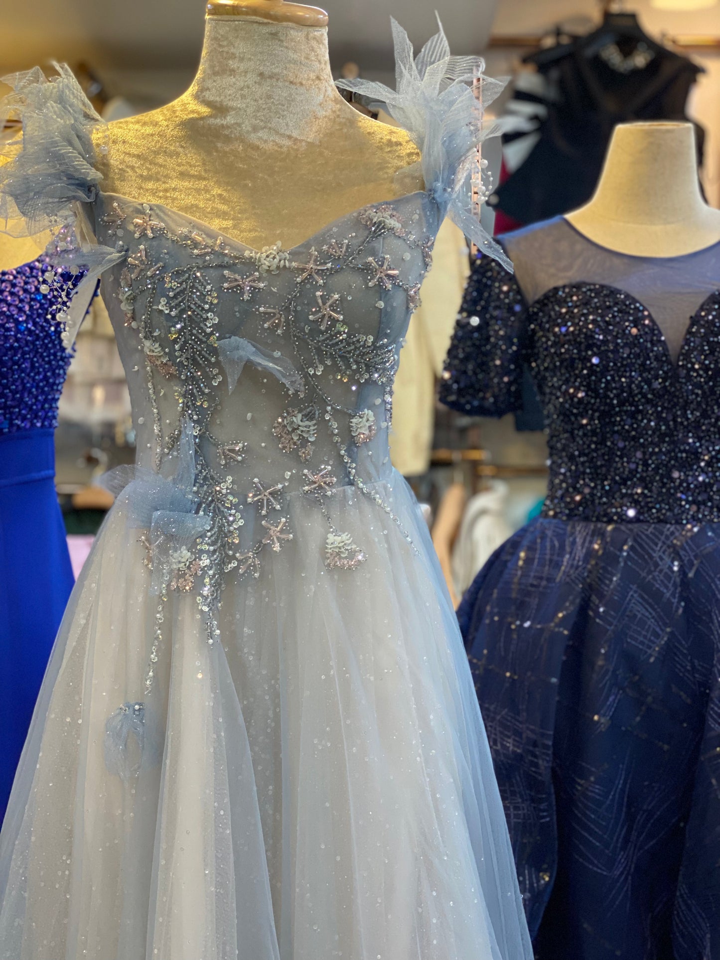 Powder Blue Enchanted Gown