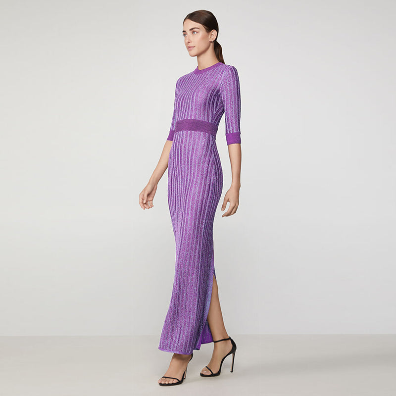 Purple Long Dress