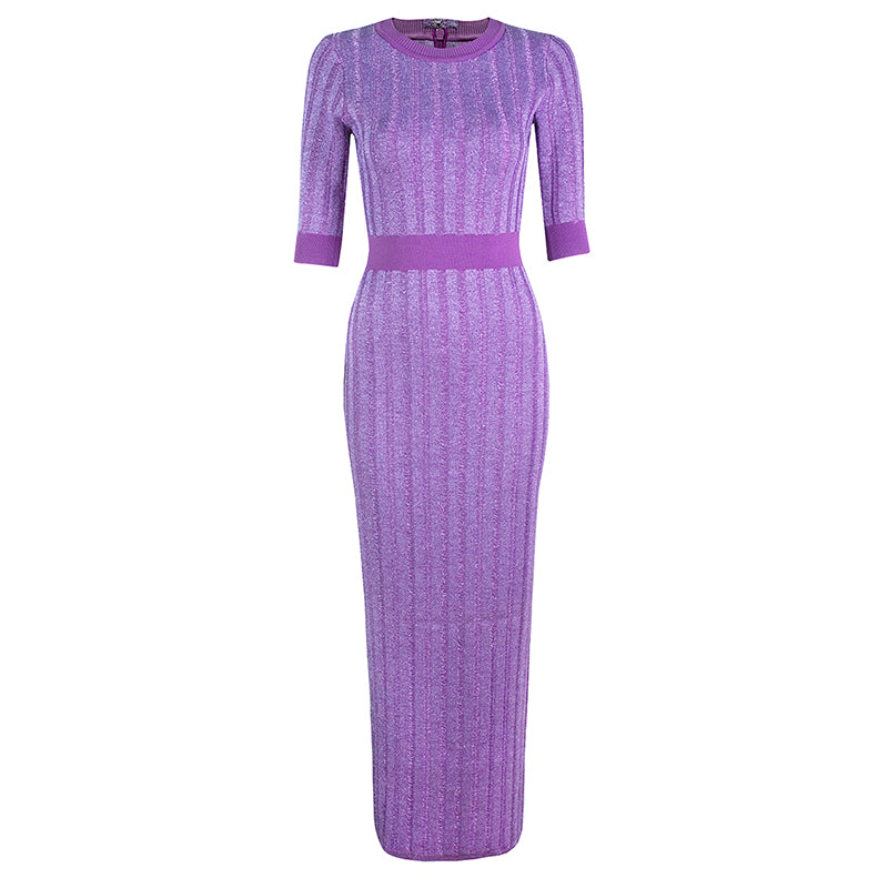 Purple Long Dress