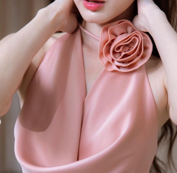 HALTER GOWN