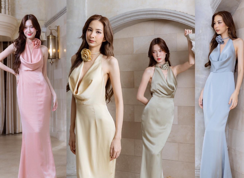 HALTER GOWN